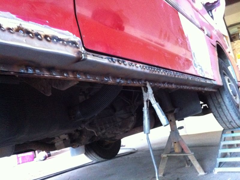 Van body work repairs